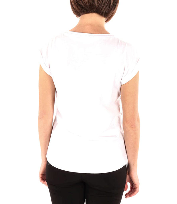YES ZEE T-shirt Donna Mod. T215 S100 101 Bianco