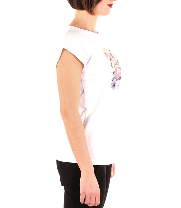 YES ZEE T-shirt Donna Mod. T215 S100 101 Bianco