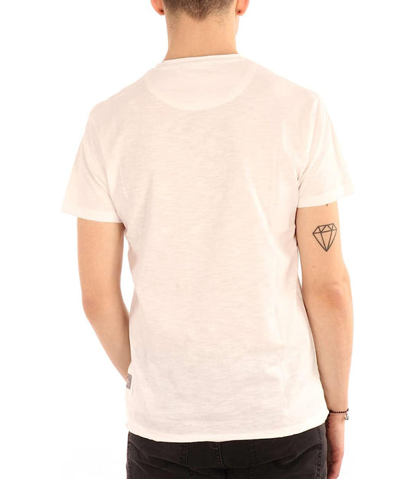 YES ZEE T-shirt Uomo Mod. T722 TL00 107 Gesso
