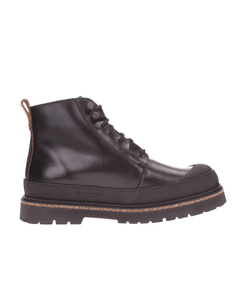 Birkenstock Scarponcino Uomo Mod. 1025166 PRESCOT LACE MAN BLACK BLACK