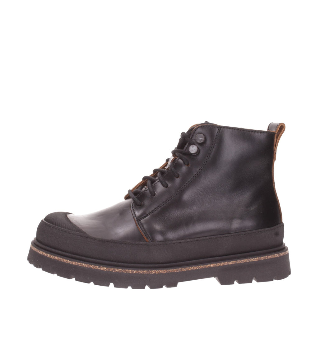 Birkenstock Scarponcino Uomo Mod. 1025166 PRESCOT LACE MAN BLACK BLACK