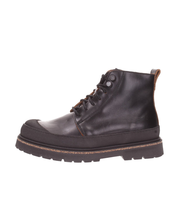 Birkenstock Scarponcino Uomo Mod. 1025166 PRESCOT LACE MAN BLACK BLACK