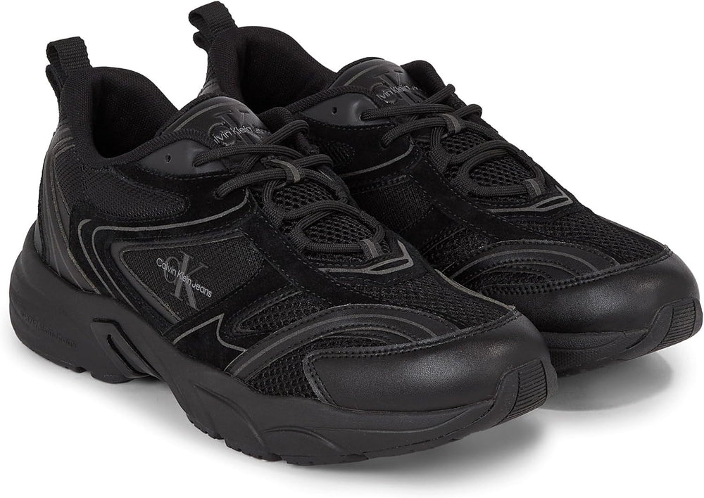 Calvin Klein Jeans Sneakers Uomo Mod. YM0YM00589 RETRO TENNIS 0GT Black