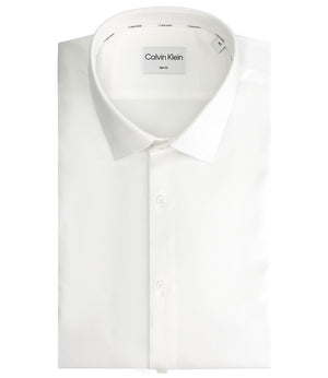 Calvin Klein Camicia m/l Uomo Mod. K10K111637 0K4 WHITE