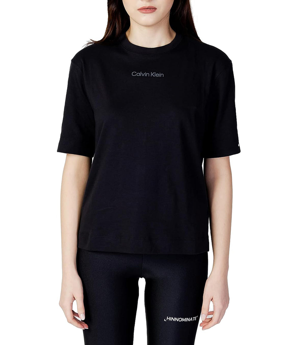 Calvin Klein T-shirt Donna Mod. 00GWS3K104 BAE Black