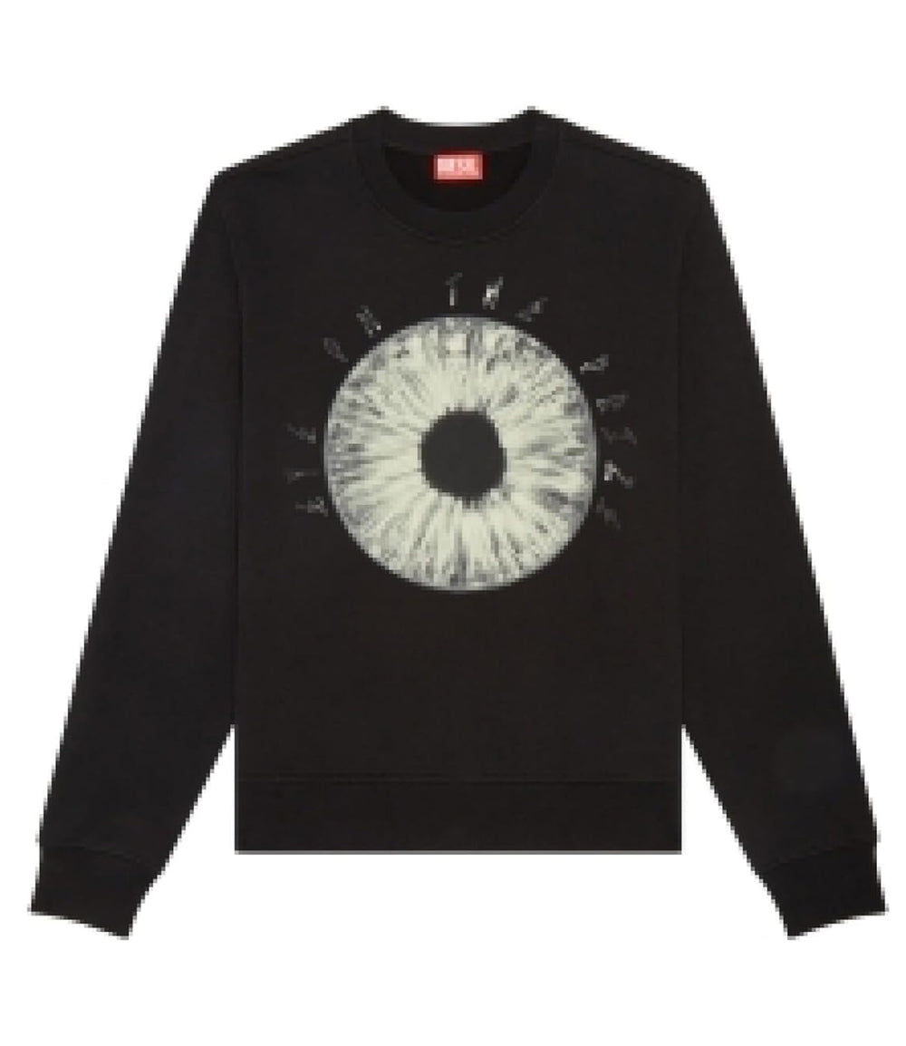 Diesel Felpa G Uomo Mod. S-GINN-L5 0JFAV 900 Black