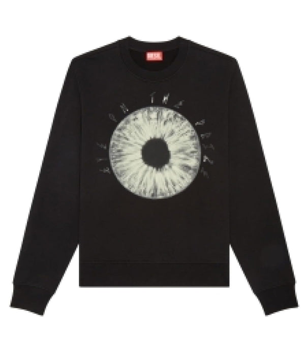 Diesel Felpa G Uomo Mod. S-GINN-L5 0JFAV 900 Black