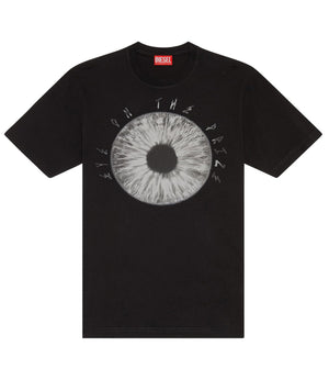 Diesel T-shirt Uomo Mod. T-JUST-L19 0CATN 900 Black