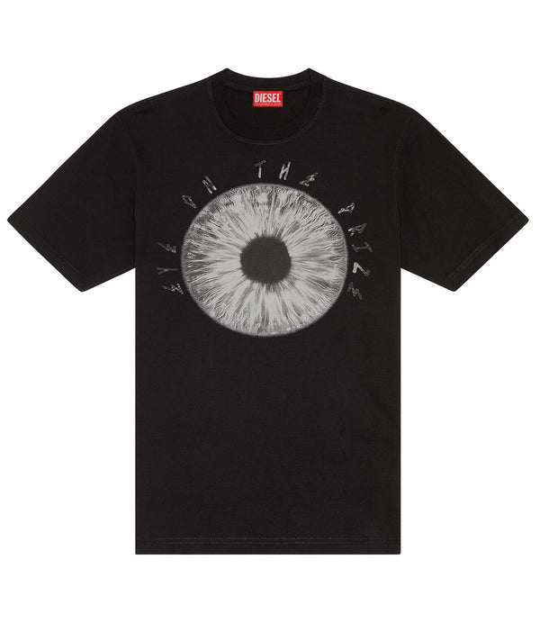 Diesel T-shirt Uomo Mod. T-JUST-L19 0CATN 900 Black