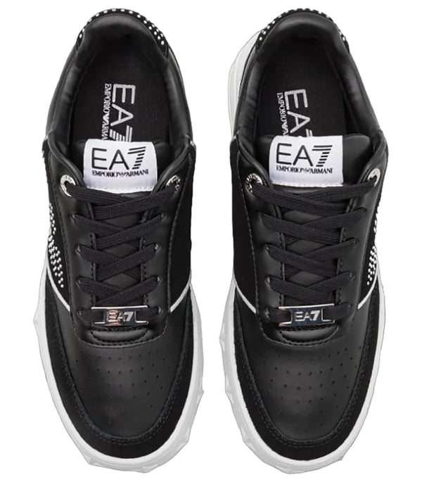 Ea7 Emporio Armani Sneakers Donna Mod. X7X006 XK296 S902 Black