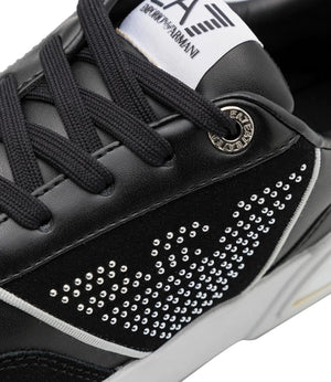 Ea7 Emporio Armani Sneakers Donna Mod. X7X006 XK296 S902 Black