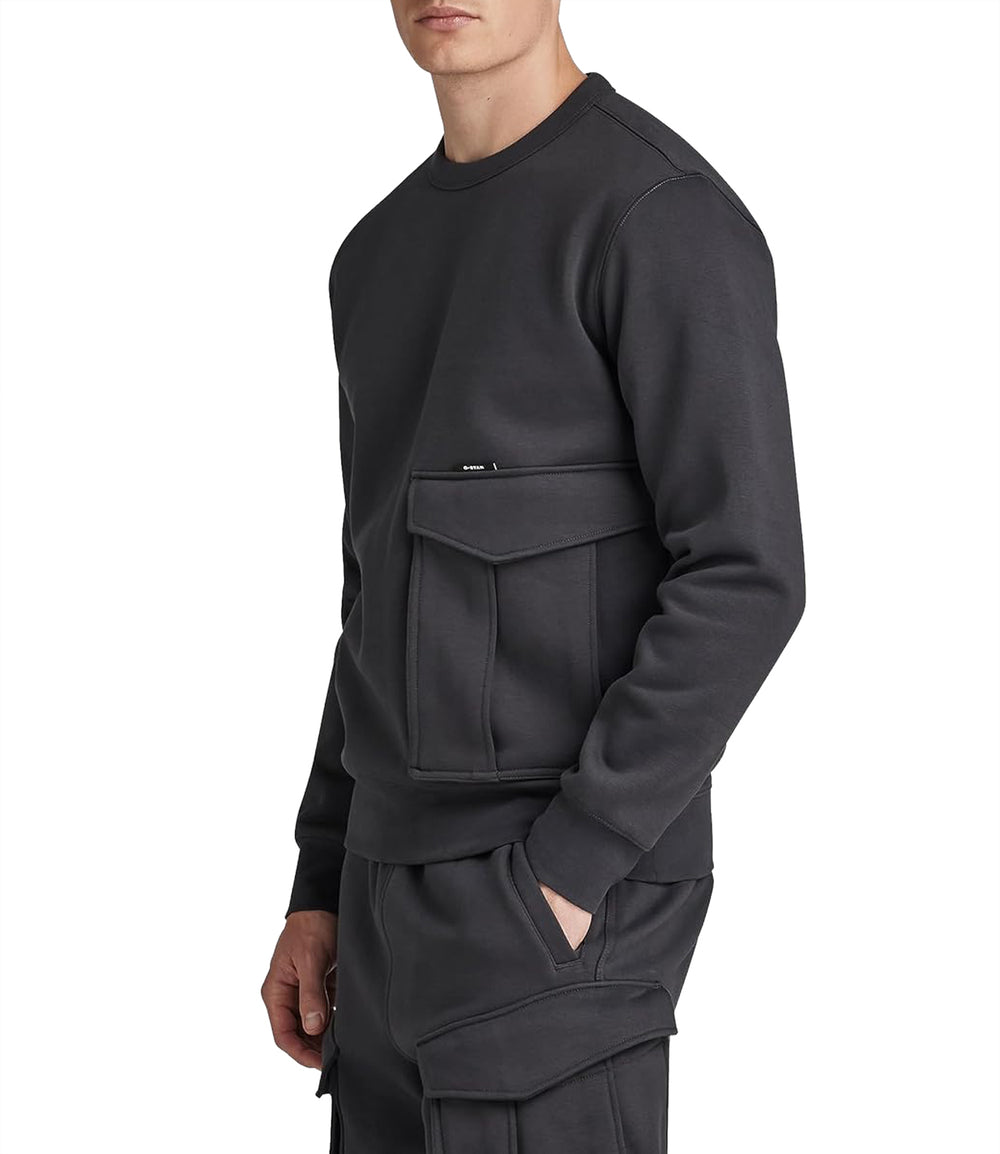G-Star Felpa cappuccio Uomo Mod. D23481 D425 995 Grigio
