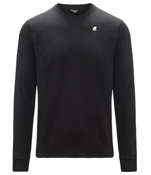 K-Way T-shitr ml Uomo Mod. ELMER K5115EW USY Black