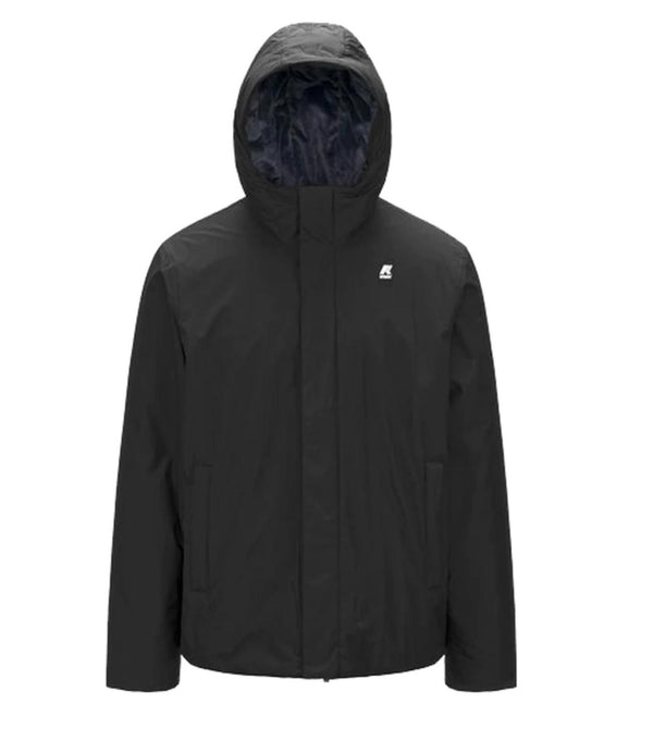 K-Way Giubbotto corto Uomo Mod. JACK RIPSTOP PRIME MARMOTTA K3127RW AL8 BLACK