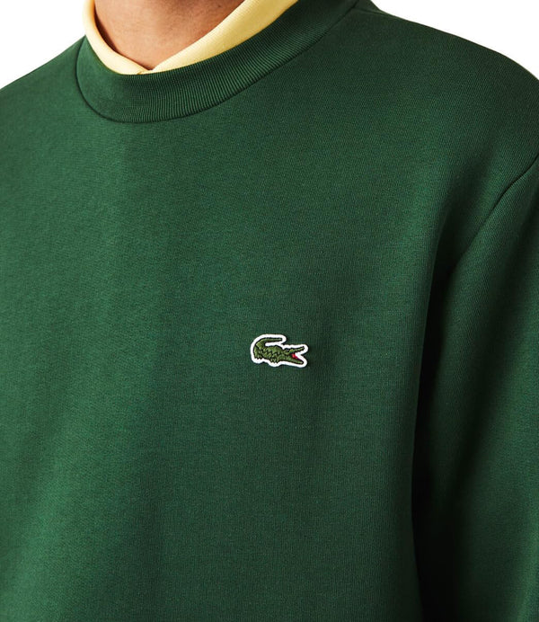 Lacoste Felpa G Uomo Mod. SH9608 FELPATA 132 Verde