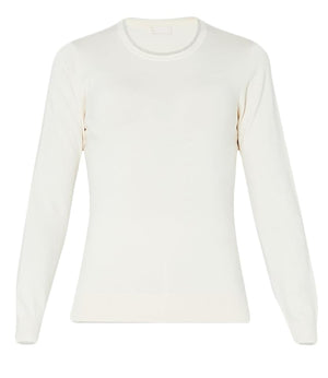 Liu Jo Maglia Donna Mod. MF3391 MS49I 20304 Panna