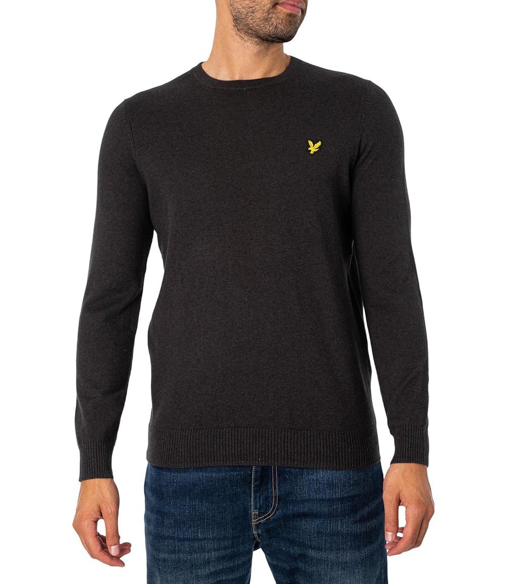 Lyle & Scott Maglione G Uomo Mod. KN400 MERINO T28 GREY