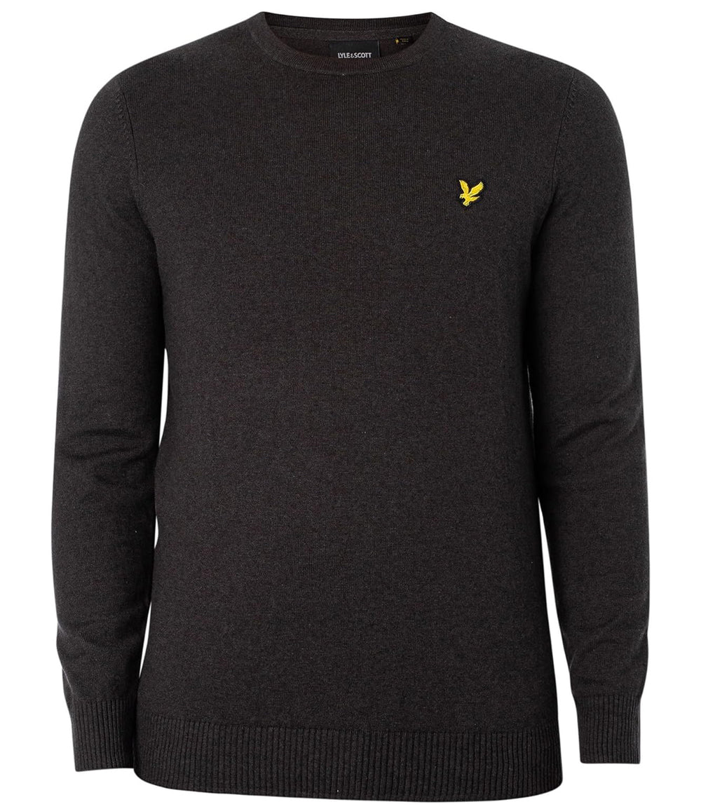 Lyle & Scott Maglione G Uomo Mod. KN400 MERINO T28 GREY