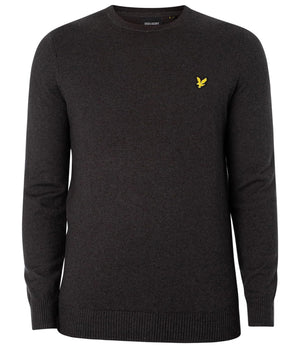 Lyle & Scott Maglione G Uomo Mod. KN400 MERINO T28 GREY