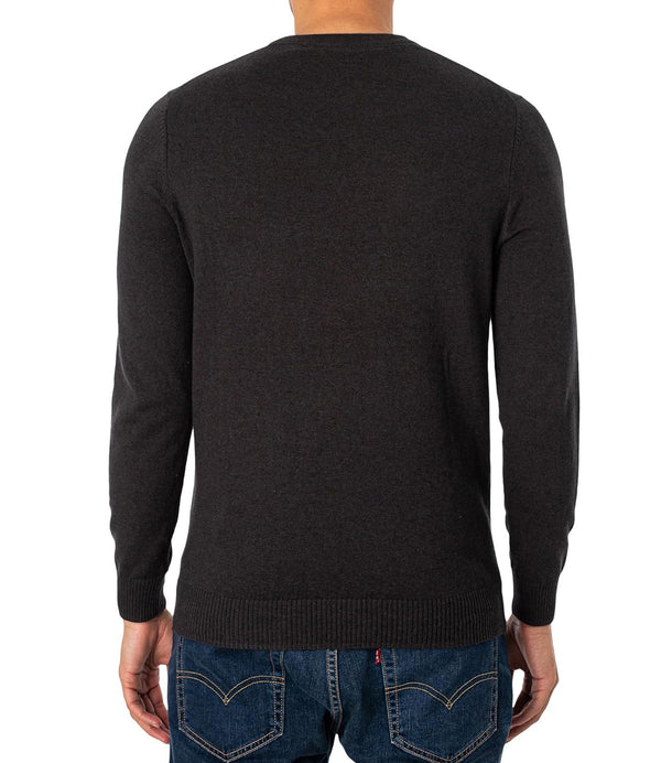 Lyle & Scott Maglione G Uomo Mod. KN400 MERINO T28 GREY