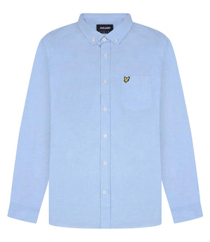 Lyle & Scott Camicia m/l Uomo Mod. LW1302 X41 Celeste
