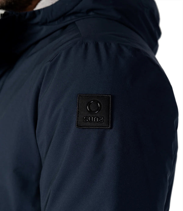 SunS Giubbotto corto Uomo Mod. MONTEBIANCO FUR 33027U Navy