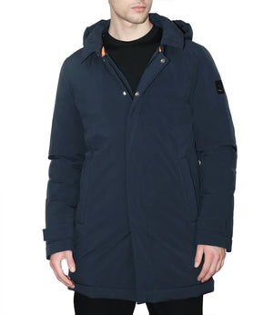 SunS Giubbotto lungo Uomo Mod. SICLAIR LONDON 33036U Navy