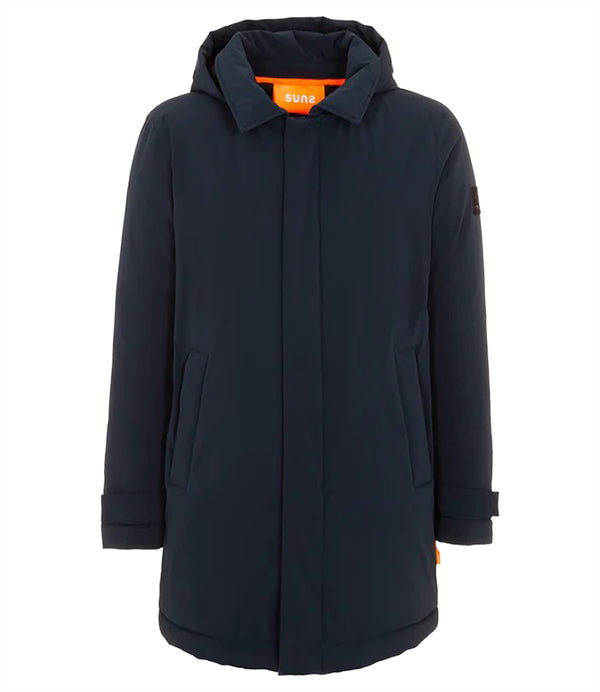 SunS Giubbotto lungo Uomo Mod. SICLAIR LONDON 33036U Navy