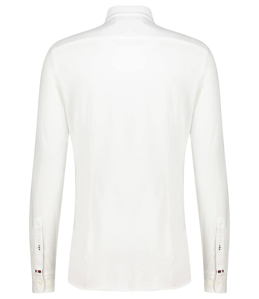 Tommy Hilfiger Camicia manica lunga Uomo Mod. MW0MW30675 YCF White