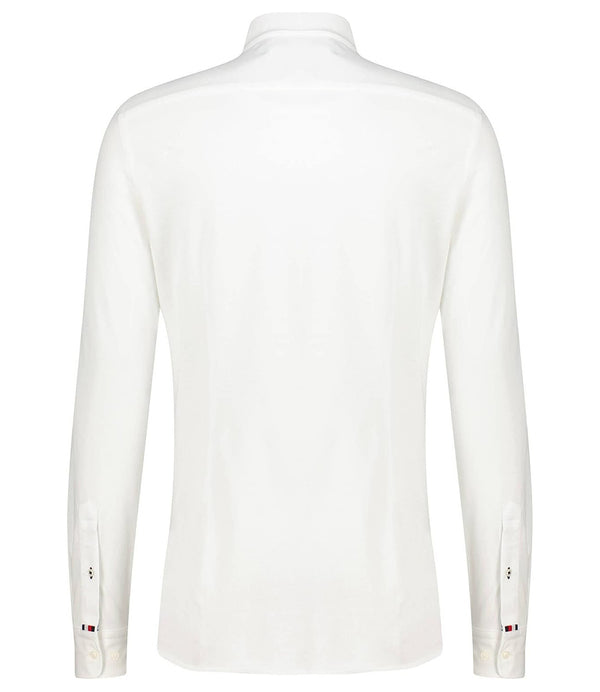 Tommy Hilfiger Camicia manica lunga Uomo Mod. MW0MW30675 YCF White