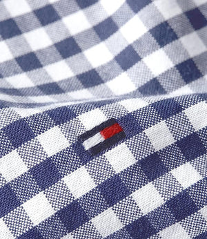 Tommy Hilfiger Camicia manica lunga Uomo Mod. MW0MW31783 0MS Blu