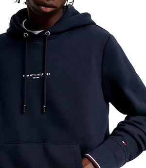 Tommy Hilfiger Felpa cappuccio Uomo Mod. MW0MW32673 DW5 Blu
