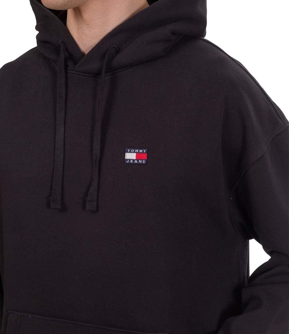 Tommy Jeans Felpa cappuccio Uomo Mod. DM0DM16369 BDS Black