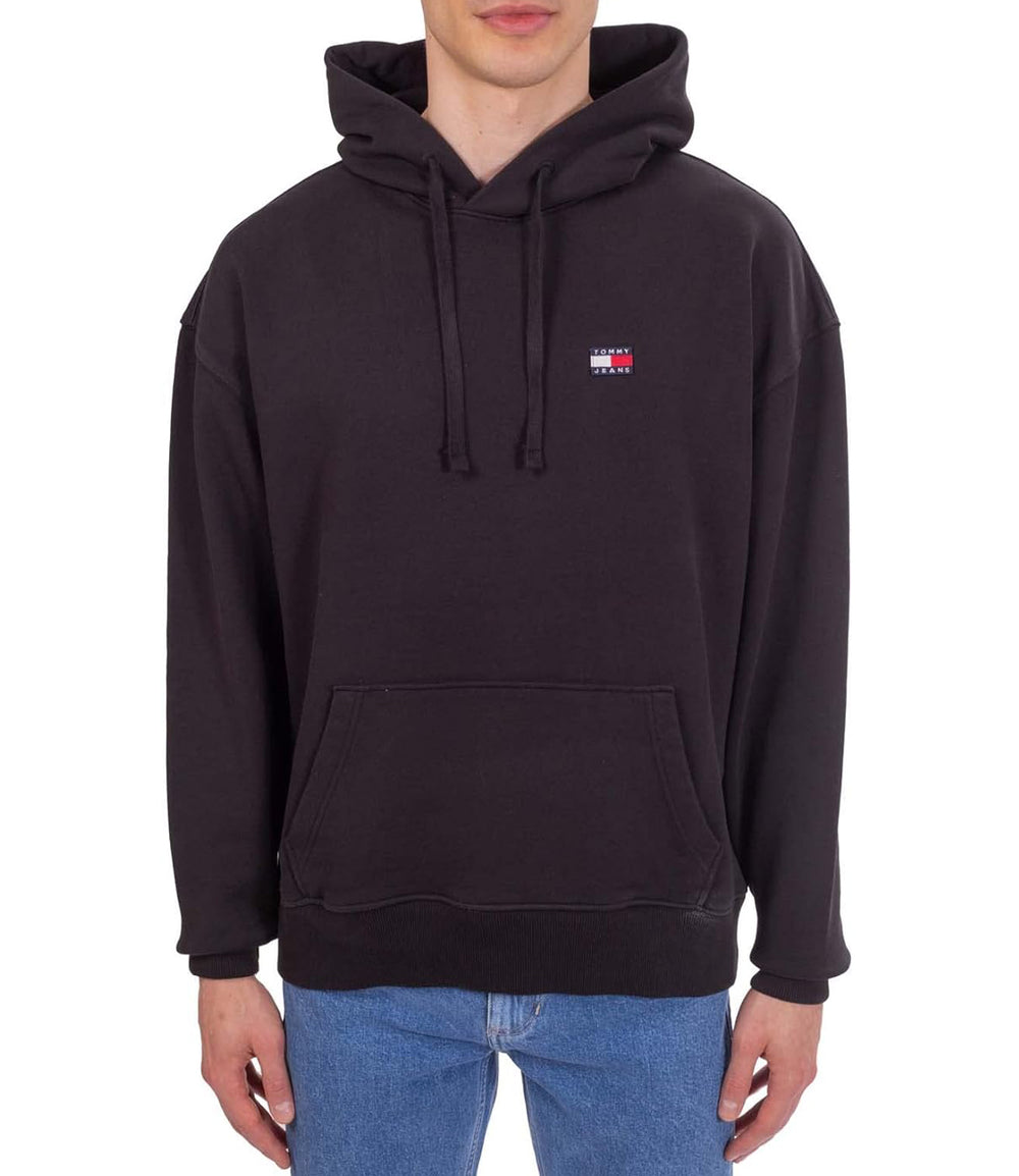Tommy Jeans Felpa cappuccio Uomo Mod. DM0DM16369 BDS Black
