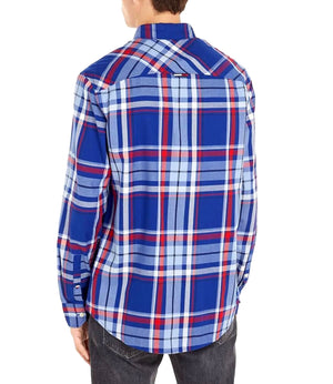 Tommy Jeans Camicia m/l Uomo Mod. DM0DM16612 C9B Blue