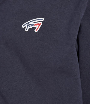 Tommy Jeans Felpa Zip Uomo Mod. DM0DM16798 DW5 Blu