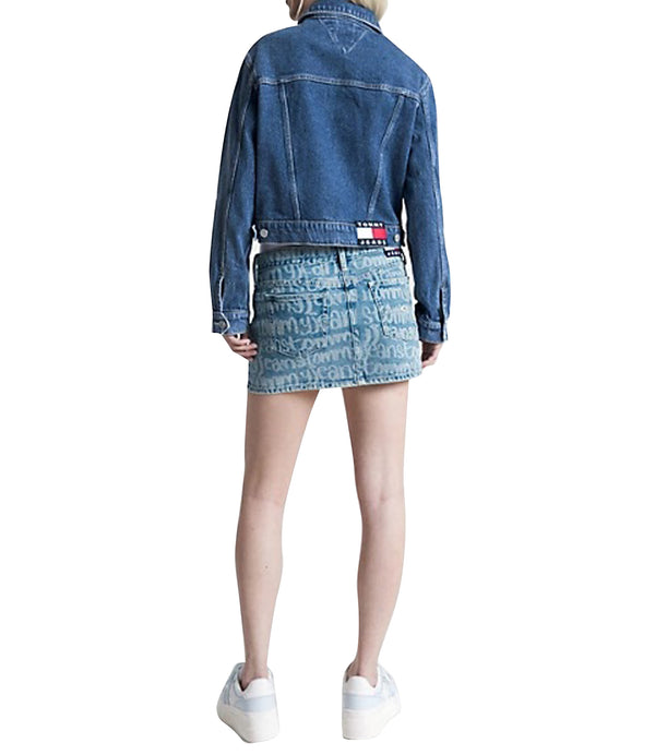 Tommy Jeans Giubbotto corto Donna Mod. DW0DW16055 IA5 Denim