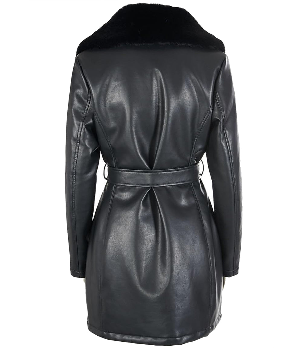Yes Zee Cappotto Donna Mod. O014 KD00 801 Nero