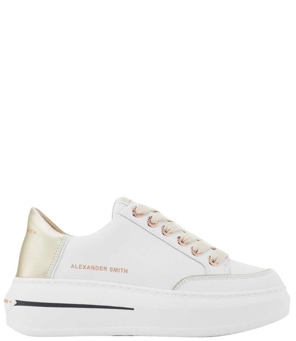 Alexander Smith Sneakers Donna Mod. ASAZLSW1894 LANCASTER W WGD-GOLD WHITE