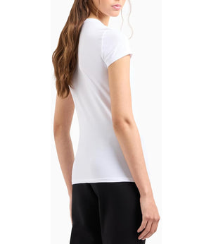 A|X Armani Exchange T-shirt Donna Mod. 3DYT51 YJETZ 1000 WHITE