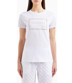 A|X Armani Exchange T-shirt Donna Mod. 3DYT59 YJ3RZ 1000 White