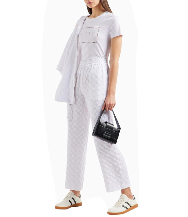 A|X Armani Exchange T-shirt Donna Mod. 3DYT59 YJ3RZ 1000 White