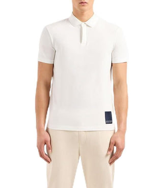 A|X Armani Exchange Polo Manica Corta Uomo Mod. 3DZFHH ZJXHZ 1116 White