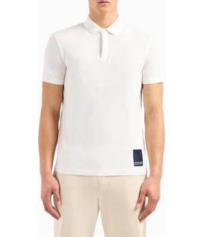 A|X Armani Exchange Polo Manica Corta Uomo Mod. 3DZFHH ZJXHZ 1116 White