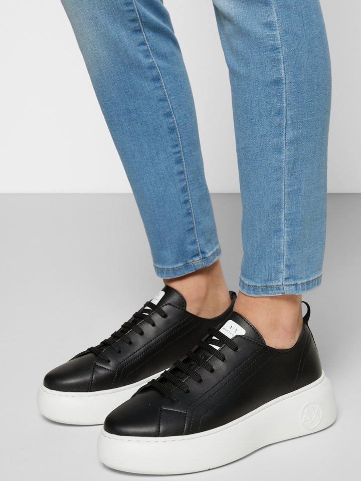 スニーカー ARMANI EXCHANGE Woman Sneakers Black XDX043XCC64 00002 CHUNKY SNEAKERS WOMEN ARMANI EXCHANGE