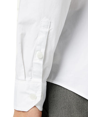 Calvin Klein Jeans Camicia manica lunga Uomo Mod. J30J324614 STRECH YAF White