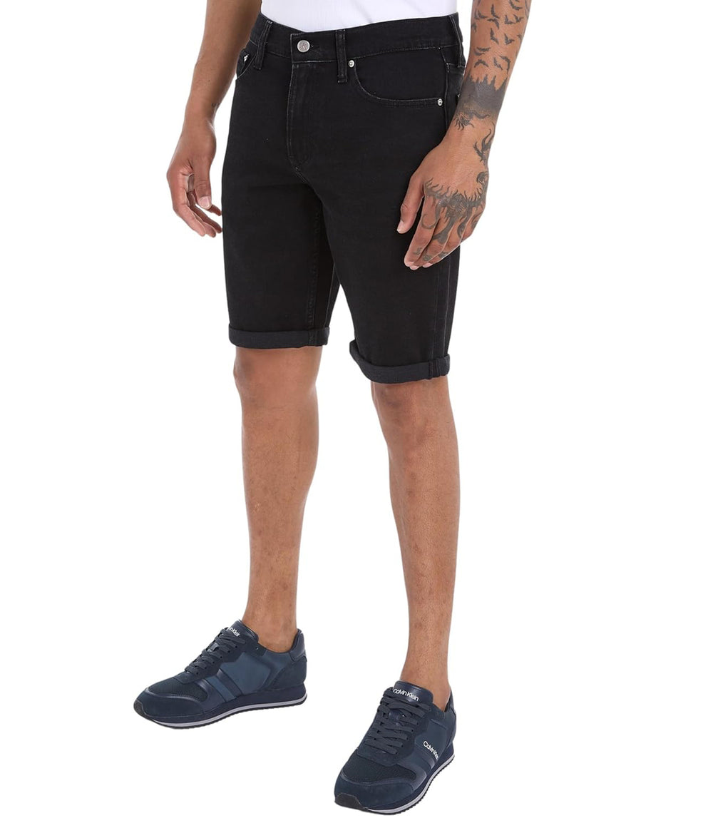 Calvin Klein Jeans Bermuda Uomo Mod. J30J324872 1BY Denim black