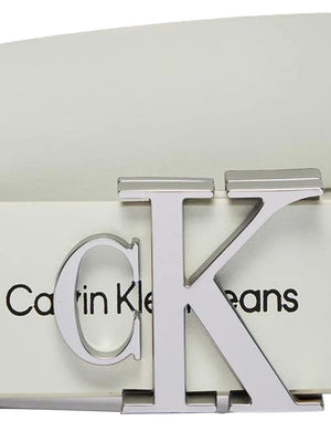Calvin Klein Jeans Cinta Donna Mod. K60K600281 CGA Panna