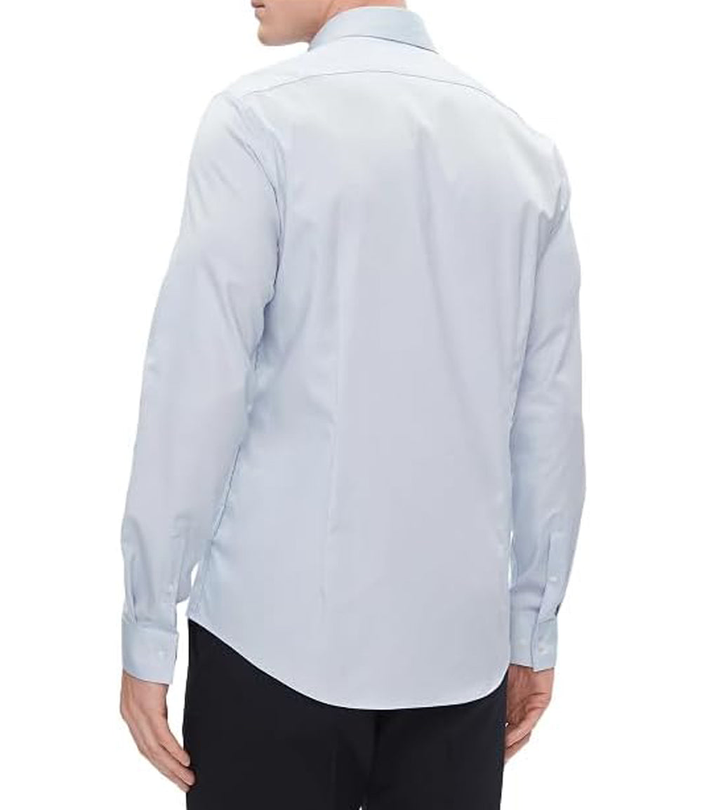 Calvin Klein Camicia m/l Uomo Mod. K10K112301 SLIM CK2 Celeste