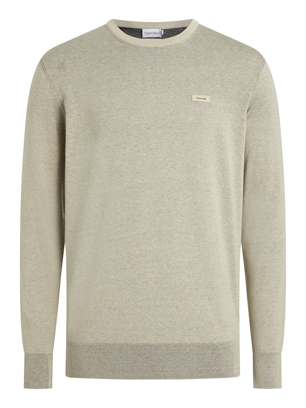 Calvin Klein Maglione Girocollo Uomo Mod. K10K112742 LEB Beige